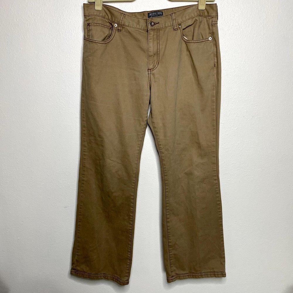 Polo Jeans Company Tan Boot Cut Jeans Khaki Beige